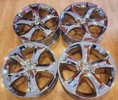 SET OF (4) 20" TOYOTA VENZA FACTORY OEM ALLOY WHEELS RIMS 20x7.5 2009-2016 5x4.5 - Image 1 of 4