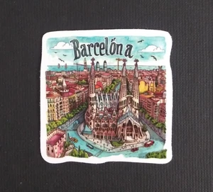 Adesivo Barcellona World Travel Sites 1,78" x 1,75" (AB) - Foto 1 di 2