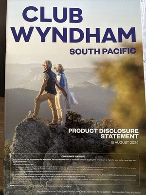 Clu Wyndham South Pacific Membership 12000 Points Per Year - image 1 of 2