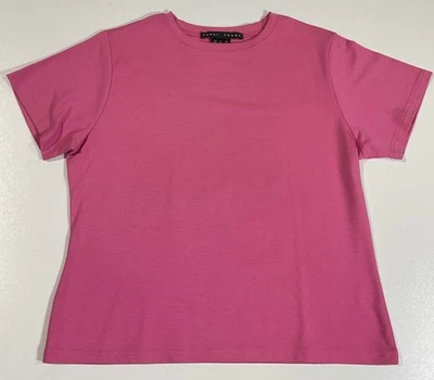 Camiseta vintage Yansi Fugel rosa bebé talla L elástica años 90 Foto 1 de 4