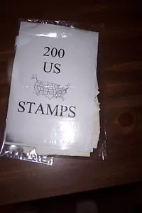 200 US stamps - Picture 1 of 3