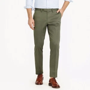 J.Crew Bowery Pant in Chino | 32/32 | Olive | $98 - Picture 1 of 3