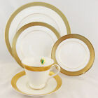 WATERFORD KELLS GOLD 5 Piece Place Setting NEW NEVER USED made in Ireland