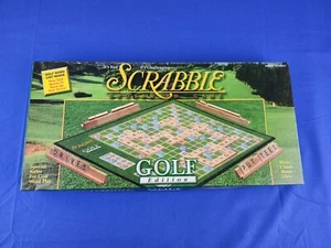 Scrabble Golf Edition Crossword Game USAopoly 2000 Sealed Tiles - Picture 1 of 6