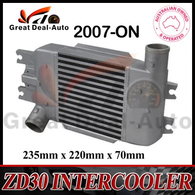 Aluminum Intercooler For Nissan Patrol GU Y61 ZD30DDTi 3.0TD Common Rail 2007-ON - image 1 of 4