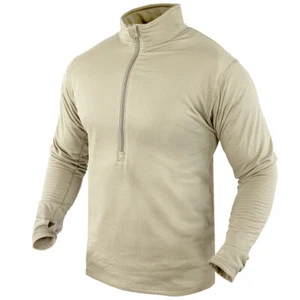 Condor 603 Tactical Base Layer II Zip Thermal Fleece Sweater Shirt Pullover - Picture 1 of 6