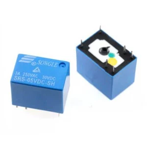SongLe Relay SRS-05VDC-SH SRS-12VDC-SH 3A 6-Pin Relay - Picture 1 of 1