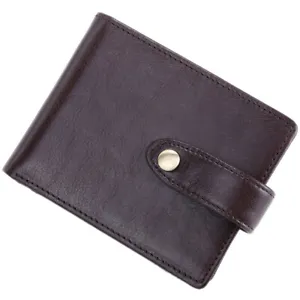 Leather Short Wallet Multi-Card Card Package Unisex Business Document7168 - Picture 1 of 8