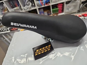 KUWAHARA E.T. ASIENTO BICICLETA BMX 2024 Edición 40 Aniversario FAT PADDD Negro SE NUEVO - Imagen 1 de 8