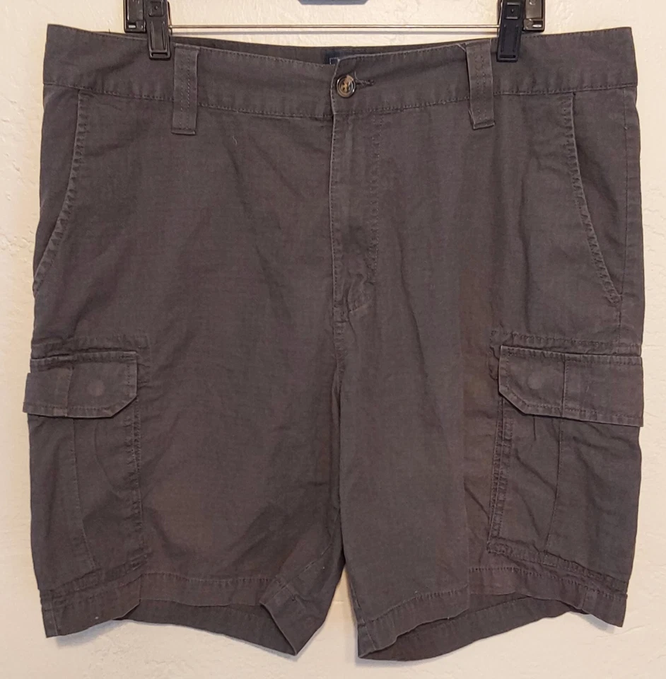 Pantalones Cortos Saddlebred Hombre Talla 38 Gris Carga Exterior Foto 1 de 1