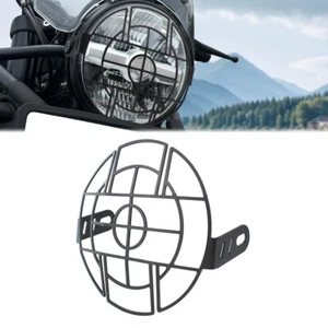 Headlight Lamp Cover Protection Fit For Royal Enfield Himalayan 450 2024- Black - Picture 1 of 16