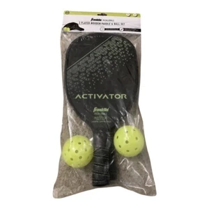 Sports Pickleball Paddle and Ball Set -Wooden Pickleball Rackets Pickleballs NEW - Picture 1 of 5