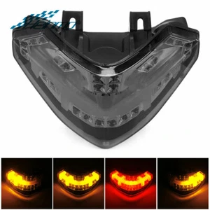 Smoked Led Brake Tail Light Turn Signal For Ducati 2010-2014 Multistrada 1200/S - Picture 1 of 8