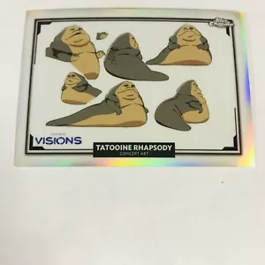 2021 Topps Star Wars Chrome Legacy Visions Concept Art SWV-10 Tatooine Rhapsody - Picture 1 of 2