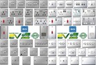 BG Nexus Switches & Sockets - Complete Range -  Brushed Steel / Polished Chrome
