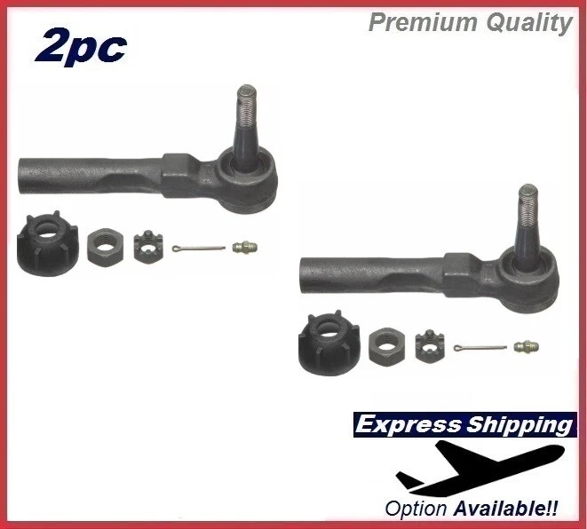 Premium Tie Rod End SET Front Outer For CHEVROLET GMC Kit ES3492T - Image 1 of 1