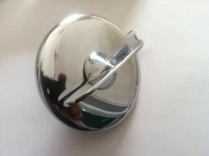 BSA CHROME PETROL TANK CAP 2.5" 66-8215 For NORTON . BRAND NEW @US - Bild 1 von 3