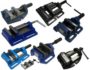 DRILL PRESS VICE UNIGRIP NEAL HEAVY DUTY PRECISION LONG SLOTS HARLINGEN RDGTOOLS - Picture 1 of 18