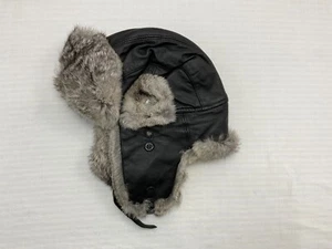 Cappello da cacciatore invernale Conte of Florence pelliccia di coniglio pelle di capra cappello aviatore Ushanka - Foto 1 di 24