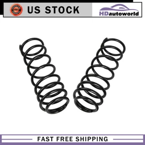 Set of 2 Rear Coil Springs For Chevrolet Malibu 1997-03 Oldsmobile Alero Pontiac - Foto 1 di 6