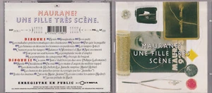 Maurane? - Une Fille Tres Scene (2 CD Set) Nice! #0624FD - Imagen 1 de 1
