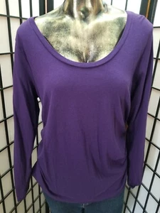 Liz Lange Maternity Purple XXL LS Top (Not Sweater) - Picture 1 of 5