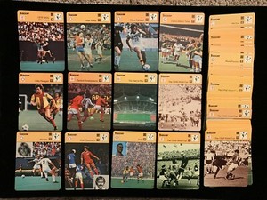 1977-79 Sportscaster SOCCER singles - Choose from list - Nrmt/Nrmt+