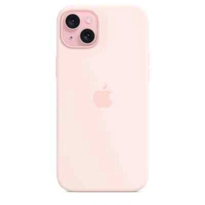 Official Apple iPhone 15 Plus Case Silicone MagSafe Light Pink - Unboxed - Picture 1 of 10
