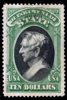 O70 Official Stamp United States mint no gum FACSIMILE - Image 1 of 2