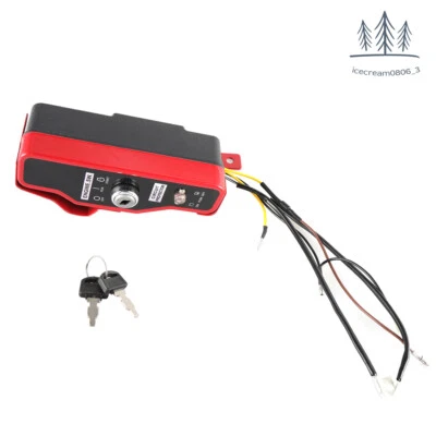 Ignition Switch Box With Keys For Honda GX240 GX270 GX340 11HP GX390 13HP Engine - Image 1 of 4