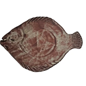 Vajilla para horno de cerámica vintage Fish Thora utensilios para hornear hecha a mano color arcilla - Imagen 1 de 9