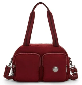 Kipling Schultertasche COOL DEFEA Medium - Elevated Wine UVP 93£ - Bild 1 von 6