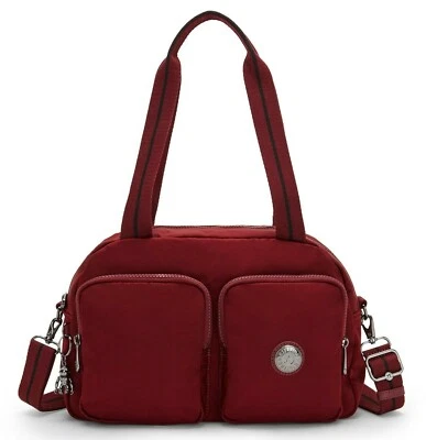 Kipling Schultertasche COOL DEFEA Medium - Elevated Wine UVP 93£ - Bild 1 von 4