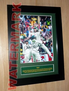 Andrew Symonds 2006 Maiden Test Century Australia Signed Framed Black Frame - Picture 1 of 8