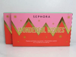 SEPHORA WONDERFUL WISHES 8 EYESHADOW PALETTE x 0.045 OZ LOT OF 2 - Picture 1 of 4