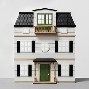 Wooden Dollhouse with Furniture - Hearth & Hand with Magnolia