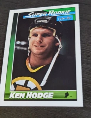 1991 Ken Hodge O-Pee-Chee Super Rookie - Image 1 of 2