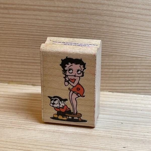 Rubber Stampede Wood Mounted Rubber Stamp - Betty Boop De Boop 327-C - Picture 1 of 15