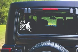 Custom Yorkie Toy Dog Breed window decal sticker gift dog handler window cling - Picture 1 of 1