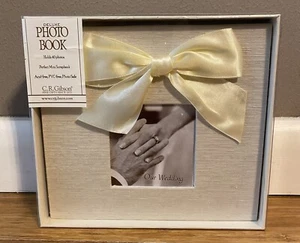 C.R Gibson Wedding Album Book Ivory Silk - Picture 1 of 3