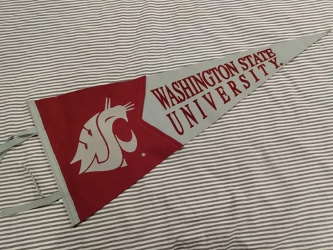 Washington State Cougars Pennant, 11.5 x 30" Cover