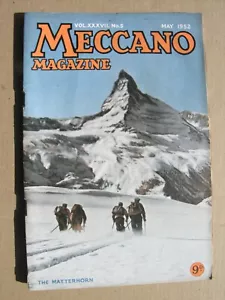 1952 MECCANO MAGAZIN May Matterhorn Flugsimulatoren Windhundbus Dunfermline - Bild 1 von 6