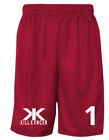 Men's Ttg Kill Lung Cancer Red/White Shorts With Name/Cancer Type