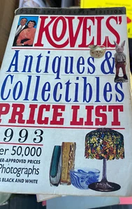 Kovels' Antiques & Collectibles Price List Book c.1992 25th Anniversary Edition - Picture 1 of 5