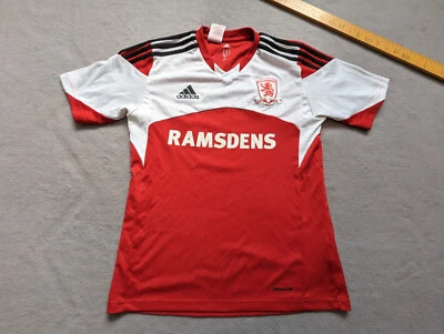 adidas Middlesbrough 2013-2014 Home Jersey Boys size L Red Shirt - Image 1 of 4