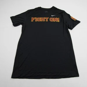 USC Trojans Nike Dri-Fit Short Sleeve Shirt Men's Black New - Picture 1 of 7