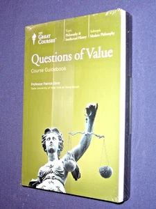 Teaching Co Great Courses  CDs            QUESTIONS OF VALUE    newest release ! - Picture 1 of 1