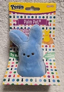 PEEPS Blue Bunny Palm Pet With Boing Boing Boing Sound NEW - Picture 1 of 6