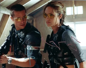 Brad Pitt Angelina Jolie 8x10 autographed Picture signed Photo COA included - Picture 1 of 1