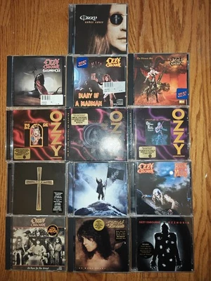 Ozzy Osborne Lot of 13 CDs The Ultimate Sin Live And Loud Foto 1 de 4